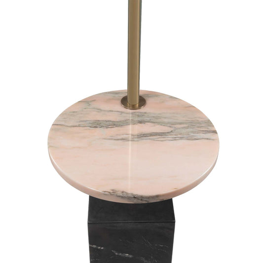 Luna Side Table Floor Lamp